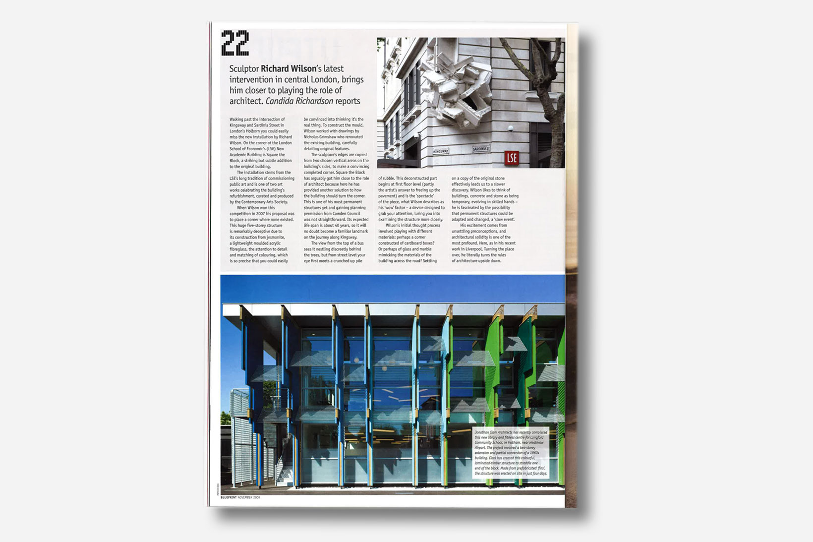 Jonathan Clark Architects — Blueprint Magazine